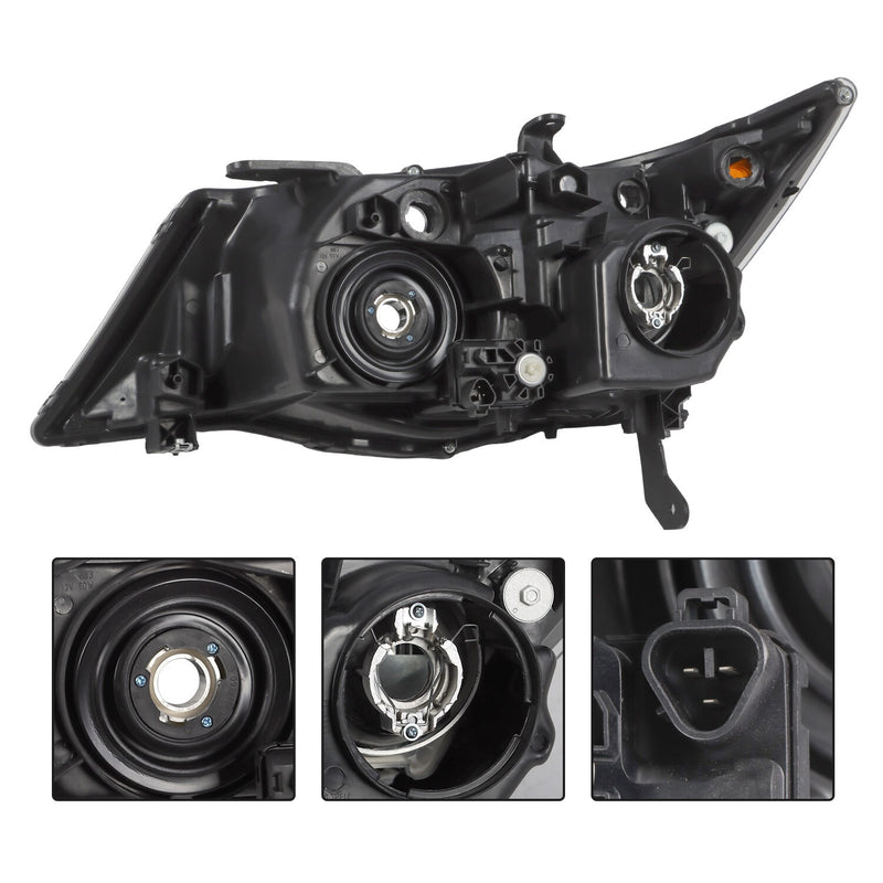 DURAFORCE HID Headlights Left+Right for 2007-2009 Acura MDX Non-Adaptive Model