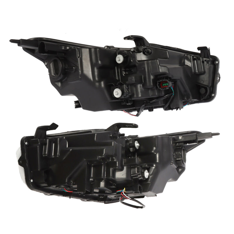 DURAFORCE Infiniti Q50 2014-2022 Headlights Pair Left & Right LED DRL Projector w/o AFS