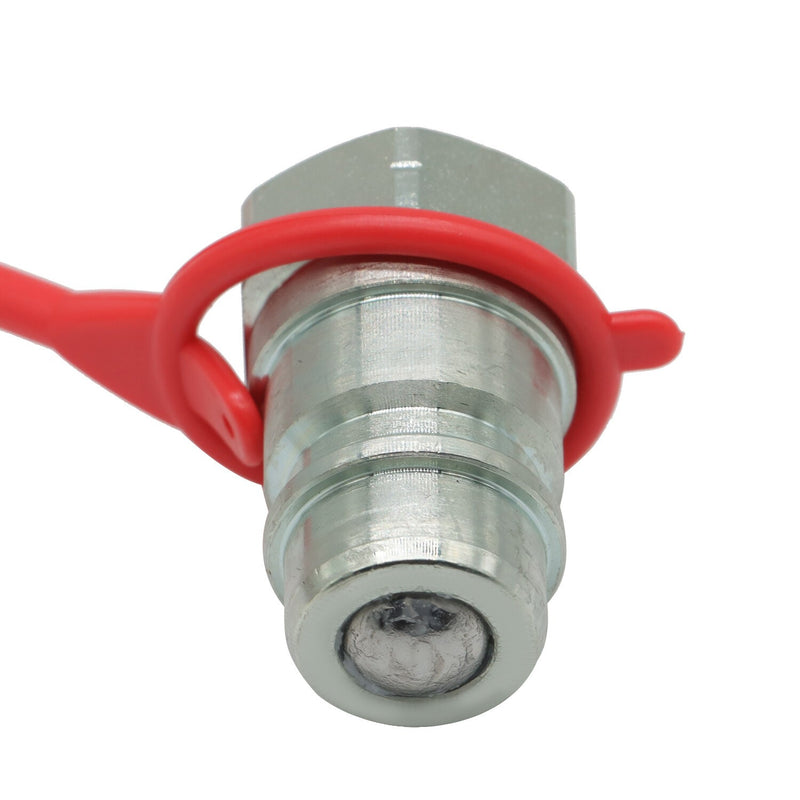 DURAFORCE Hydraulic Quick Connect Coupler 2 Sets 1/2" NPT Ball Pioneer Style