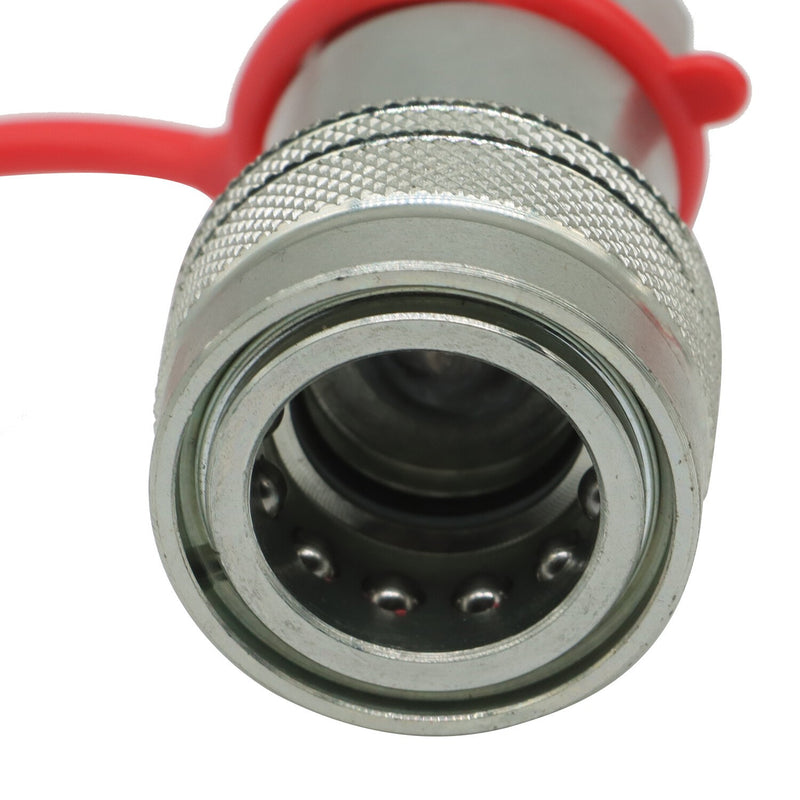 DURAFORCE Hydraulic Quick Connect Coupler 2 Sets 1/2" NPT Ball Pioneer Style