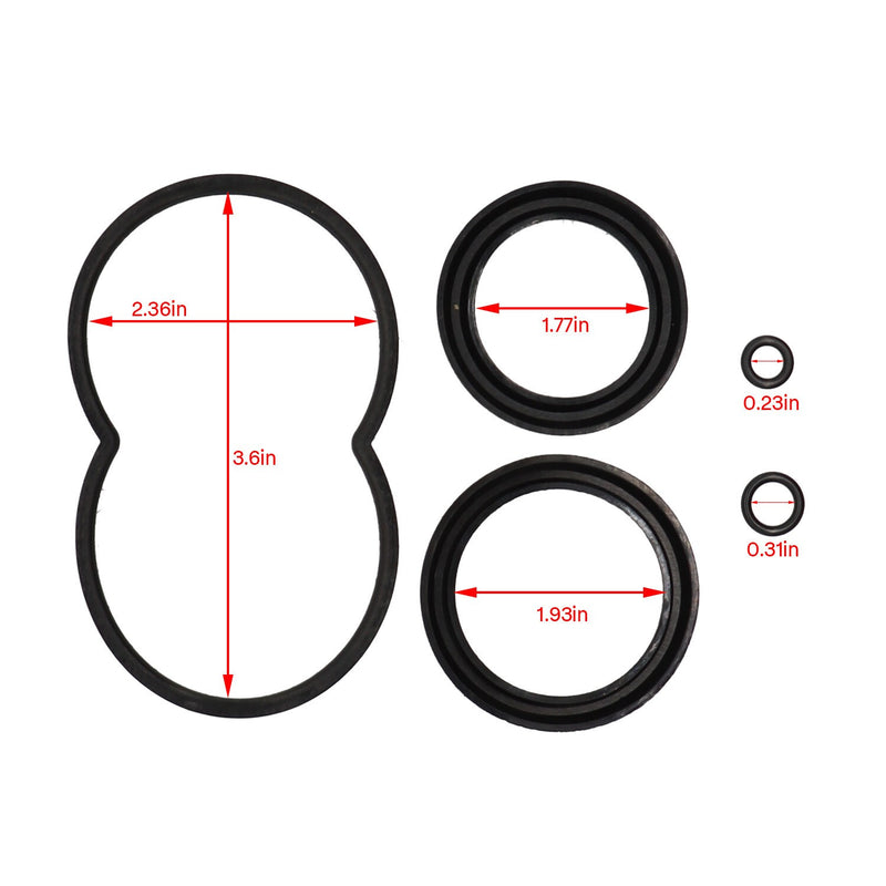 DURAFORCE Hydro-Boost 5-Piece Seal Kit for Chevy GMC Ford Chrysler Dodge - New