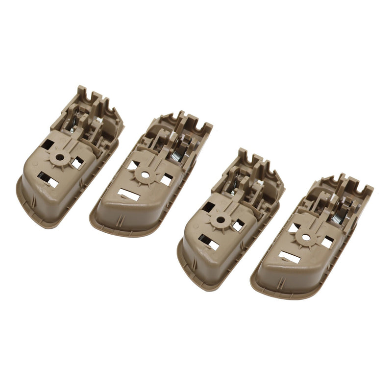 DURAFORCE Beige Inside Door Handle Front Rear Driver Passenger 2002-2006 Toyota Camry