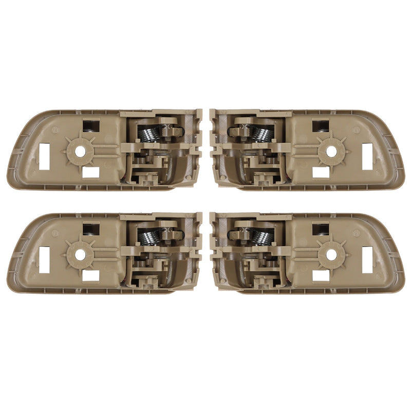 DURAFORCE Beige Inside Door Handle Front Rear Driver Passenger 2002-2006 Toyota Camry
