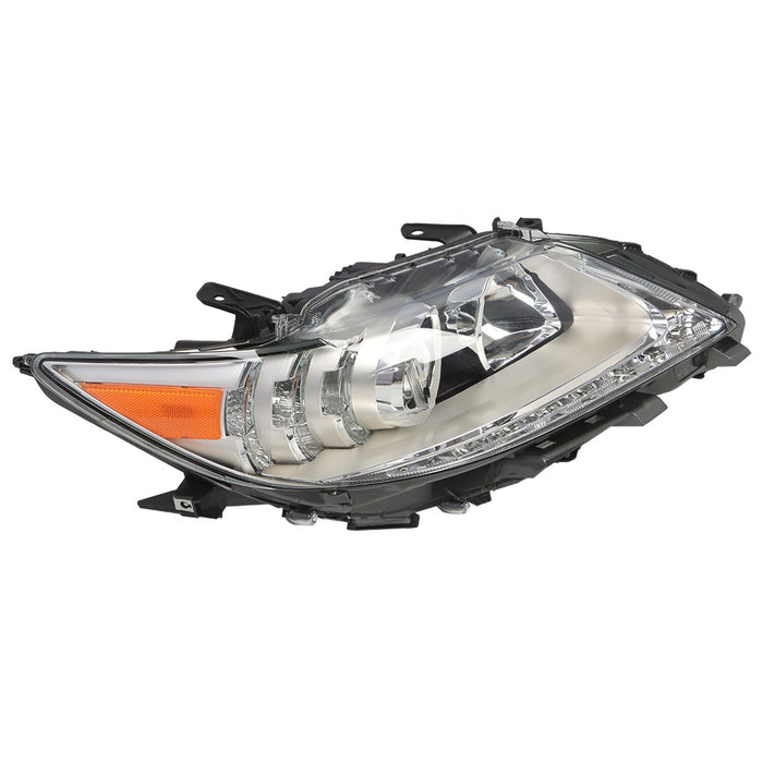 DURAFORCE 2013-2015 Lexus ES300H ES350 Right Passenger HID Xenon Chrome Headlight