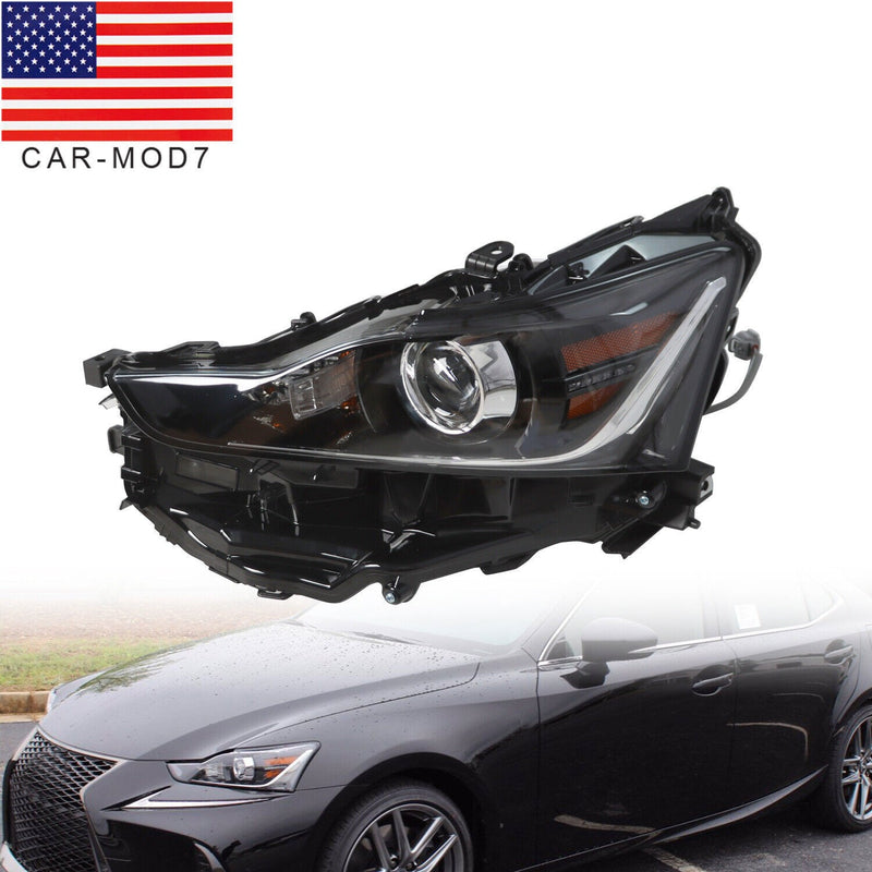 DURAFORCE LED Headlight Left Driver Side for 2017-2020 Lexus IS300 IS350
