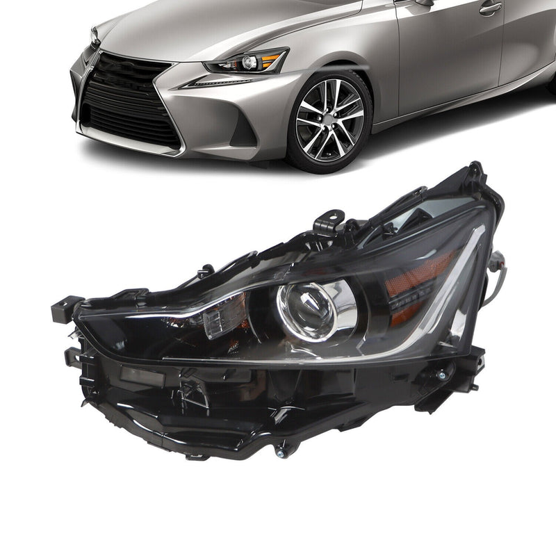 DURAFORCE LED Headlight Left Driver Side for 2017-2020 Lexus IS300 IS350