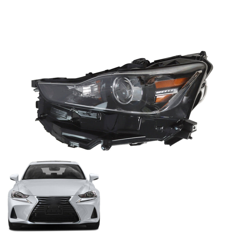 DURAFORCE LED Headlight Left Driver Side for 2017-2020 Lexus IS300 IS350
