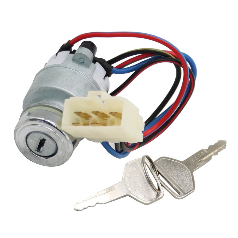 DURAFORCE Ignition Starter Switch with Keys T4625-B0100 for KIOTI CK DK DS RX Tractors