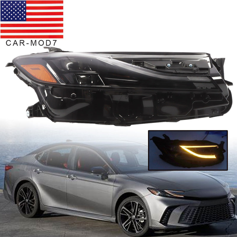 DURAFORCE LED Headlight Lamp Right Passenger 2024-2025 Toyota Camry XSE XLE 81110AQ040