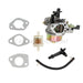 DURAFORCE GX390 Carburetor for Honda GX340 11HP 13HP with Fuel Line 16100-ZF6-V01