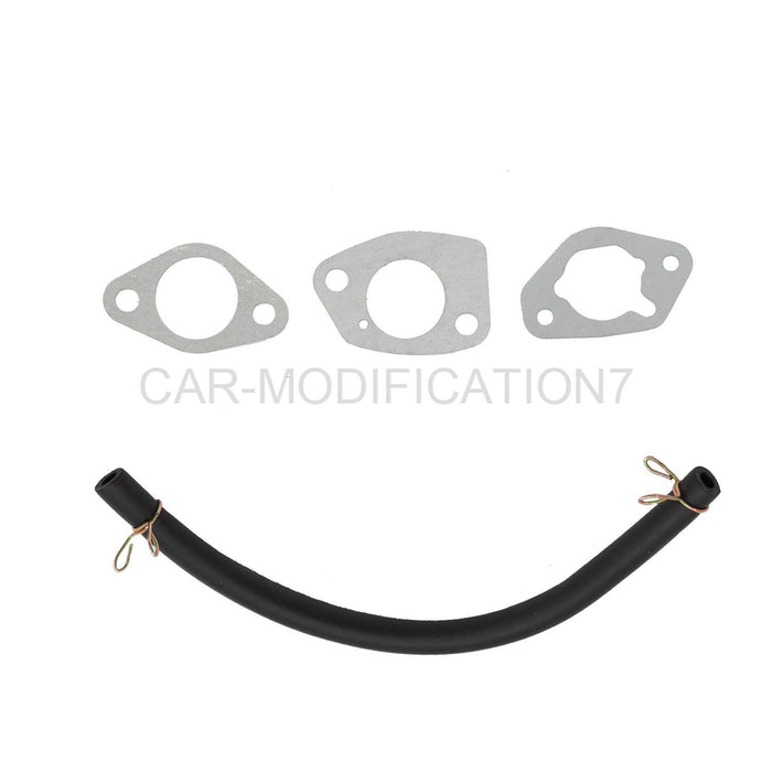 DURAFORCE GX390 Carburetor for Honda GX340 11HP 13HP with Fuel Line 16100-ZF6-V01