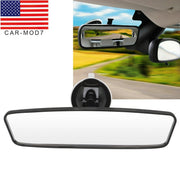 DURAFORCE Universal Glass Suction Cup for Car Truck Interior Wide Rear View Mirror