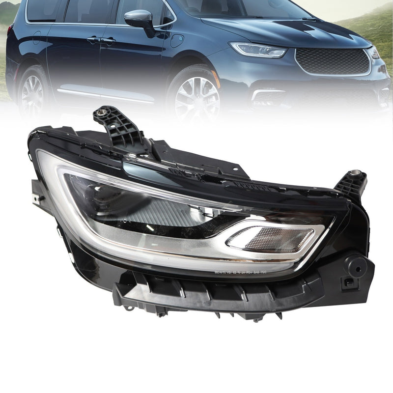 DURAFORCE LED Headlight Right Front Headlamp for Chrysler Pacifica 2021-2023 68428558AC
