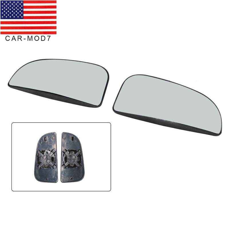 DURAFORCE Left & Right Tow Mirror Spotter Lower Glass for Dodge Ram 1500 2500 3500 2010-20