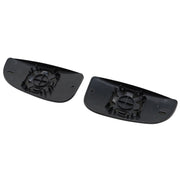DURAFORCE Left & Right Tow Mirror Spotter Lower Glass for Dodge Ram 1500 2500 3500 2010-20