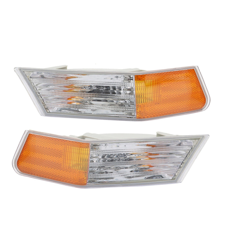 DURAFORCE L&R Front Turn Signal Lights for 07-17 Jeep Patriot Parking Lamp Set