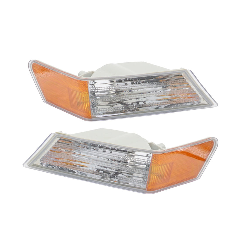 DURAFORCE L&R Front Turn Signal Lights for 07-17 Jeep Patriot Parking Lamp Set