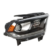 DURAFORCE HID LED Headlight DRL Black Passenger Side for Dodge Durango 2016-2020