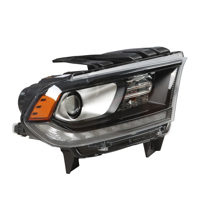 DURAFORCE HID LED Headlight DRL Black Passenger Side for Dodge Durango 2016-2020