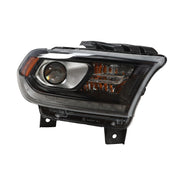 DURAFORCE HID LED Headlight DRL Black Passenger Side for Dodge Durango 2016-2020