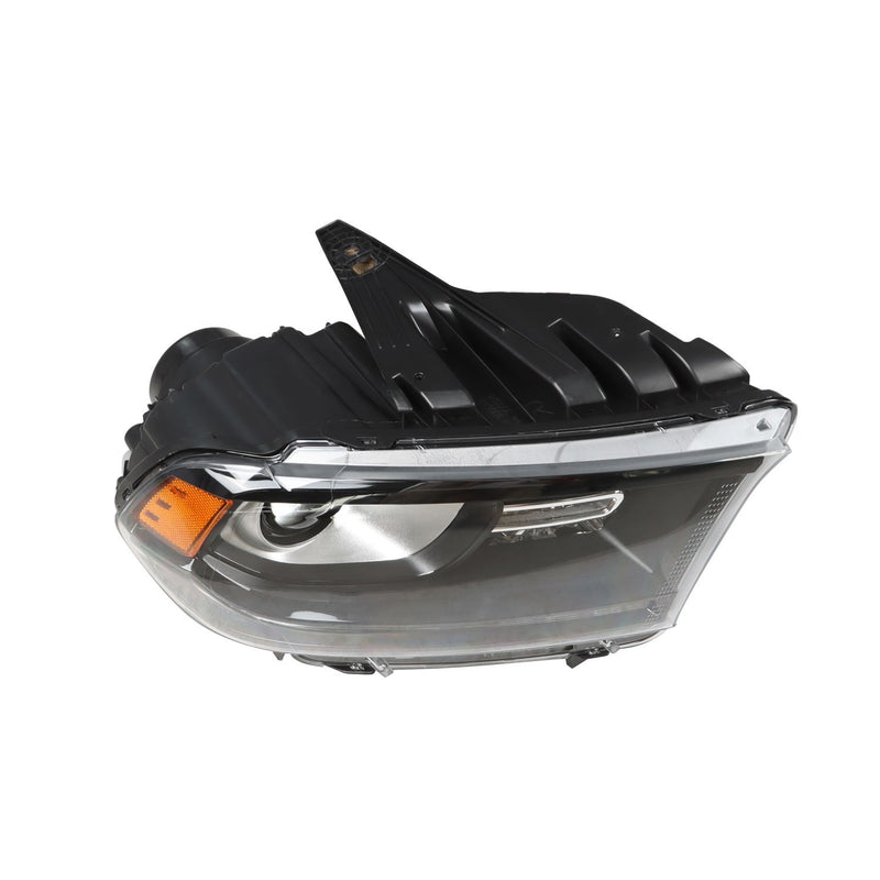 DURAFORCE HID LED Headlight DRL Black Passenger Side for Dodge Durango 2016-2020