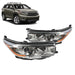 DURAFORCE 2014-2016 Toyota Highlander LE XLE Halogen Projector Headlights L+R Set