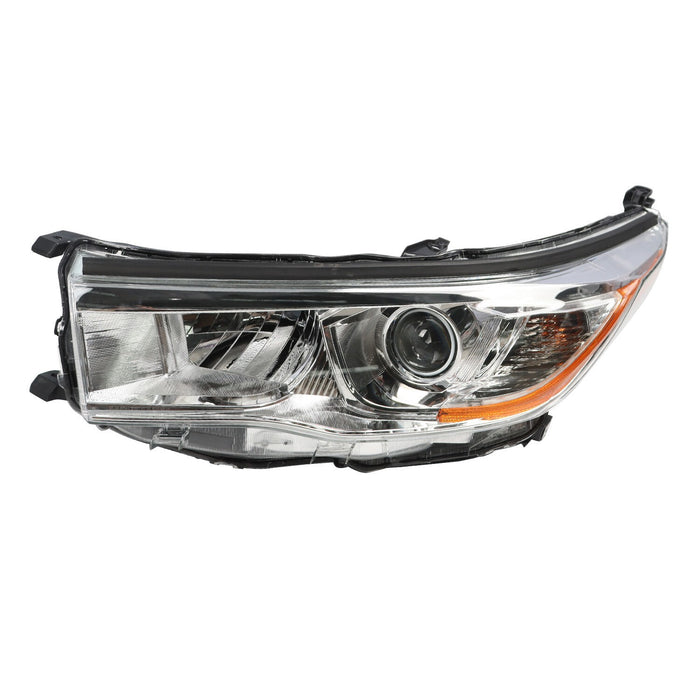 DURAFORCE 2014-2016 Toyota Highlander LE XLE Halogen Projector Headlights L+R Set