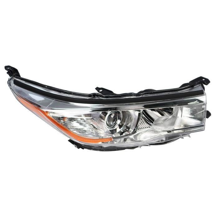 DURAFORCE 2014-2016 Toyota Highlander LE XLE Halogen Projector Headlights L+R Set
