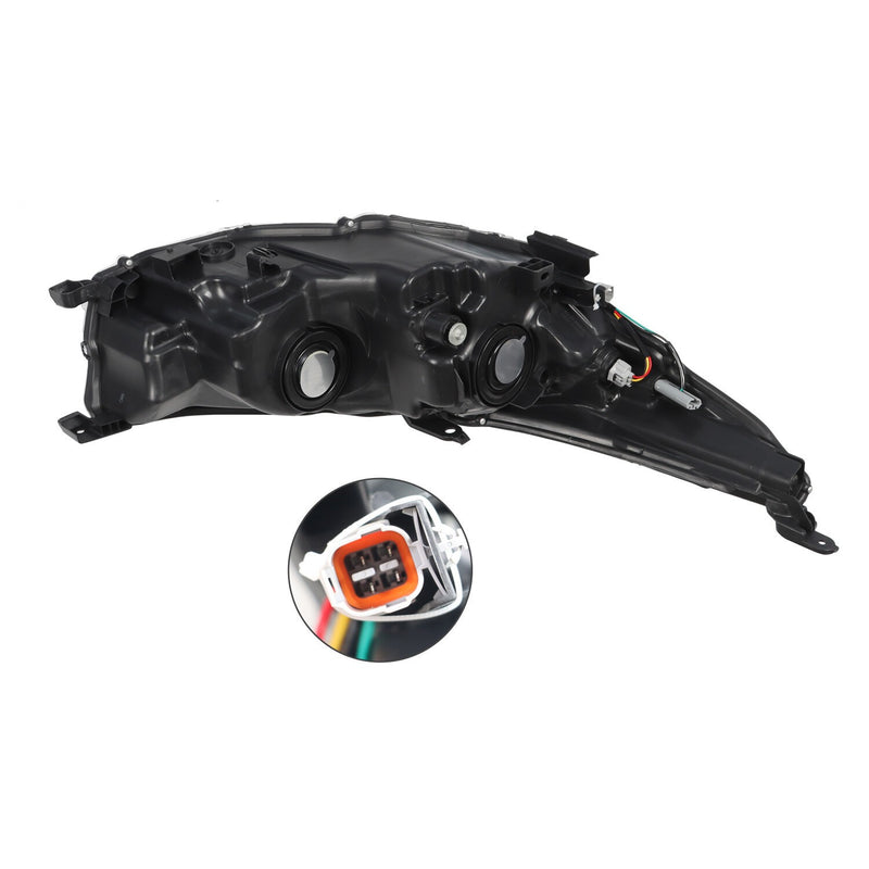 DURAFORCE 2014-2016 Toyota Highlander LE XLE Halogen Projector Headlights L+R Set
