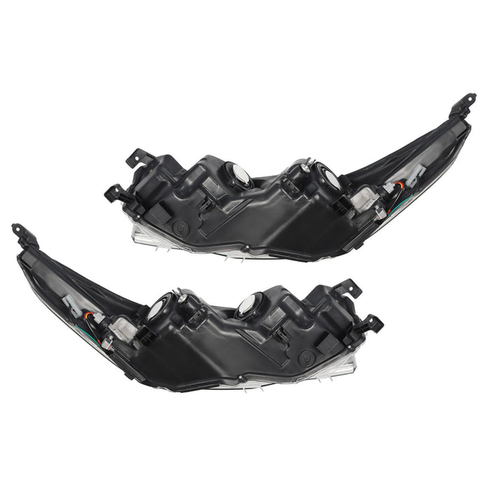 DURAFORCE 2014-2016 Toyota Highlander LE XLE Halogen Projector Headlights L+R Set