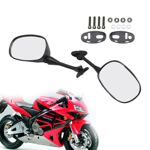 DURAFORCE Left & Right Rearview Mirrors for Honda CBR600RR 2003-2023 CBR1000RR 04-07