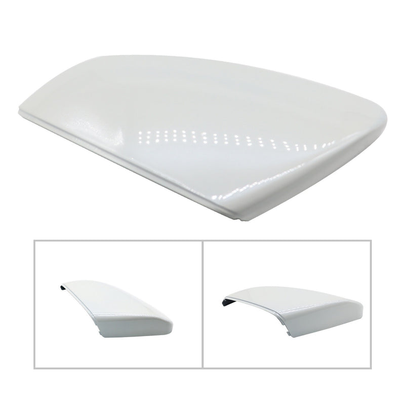 DURAFORCE Left Driver Side Mirror Cover Pearl White for Honda Civic 2016-2021