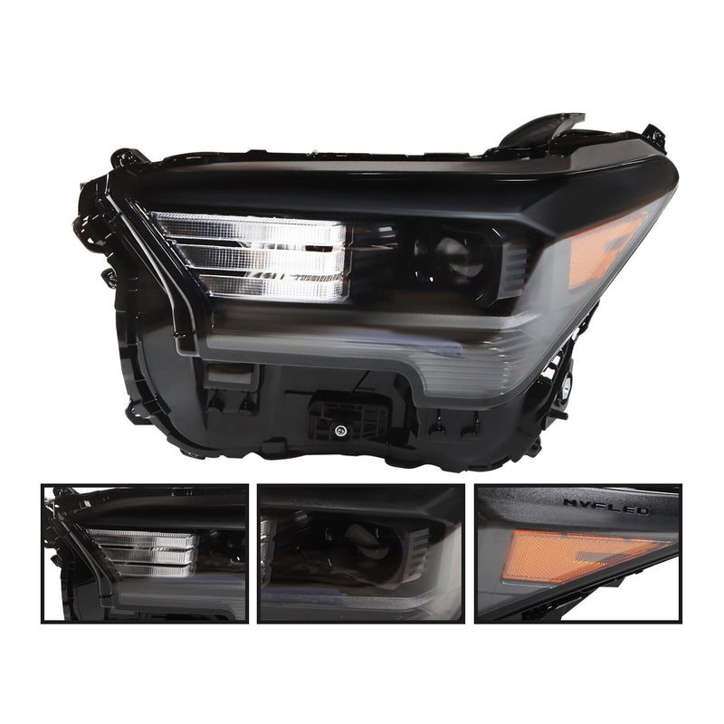 DURAFORCE LED Headlight Assembly Left Driver Side for 2024-2025 Toyota Tacoma