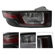 DURAFORCE Left Rear Tail Brake Light Lamp for 2016-2018 Land Rover Range Rover Evoque