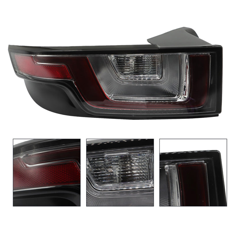 DURAFORCE Left Rear Tail Brake Light Lamp for 2016-2018 Land Rover Range Rover Evoque
