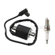 DURAFORCE Yamaha Golf Cart Ignition Coil & Spark Plug G2 G5 G8 G9 G11 G14 Replacement