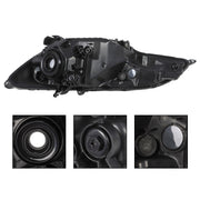 DURAFORCE Halogen Headlight Set Left Right Pair for 2015-2017 Honda Fit