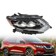 DURAFORCE LED Right Headlight Assembly for Nissan Rogue SL Hybrid 2017-2020 Passenger Side