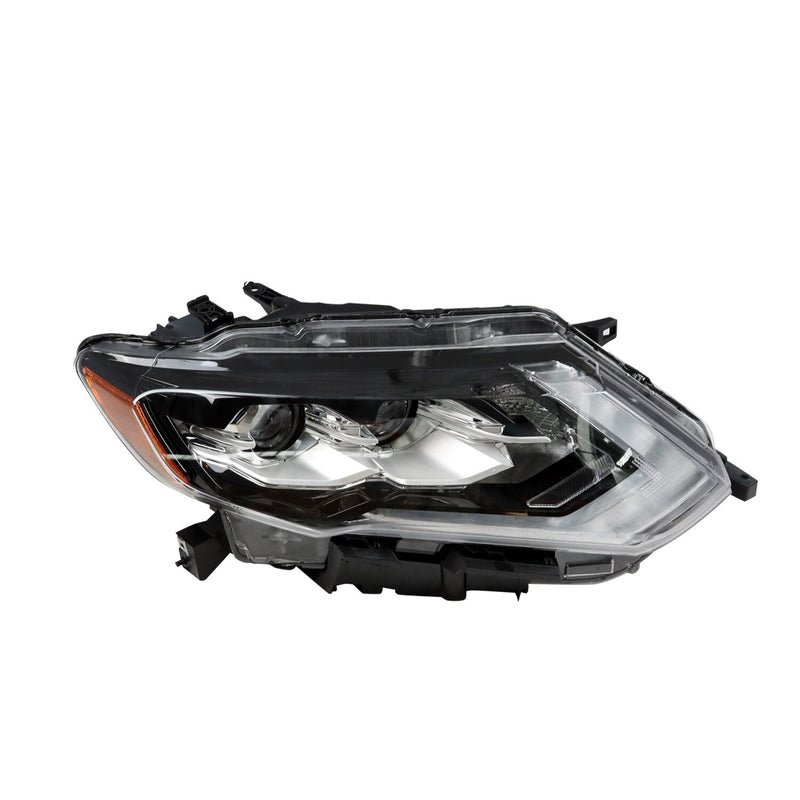 DURAFORCE LED Right Headlight Assembly for Nissan Rogue SL Hybrid 2017-2020 Passenger Side