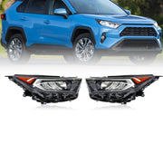 DURAFORCE LED Headlight Assembly for 2019-2022 Toyota RAV4 LE XLE Left & Right Side