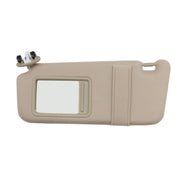 DURAFORCE Left Driver Side Sun Visor Tan Beige for 2007-2011 Toyota Camry Sunroof