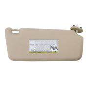 DURAFORCE Left Driver Side Sun Visor Tan Beige for 2007-2011 Toyota Camry Sunroof