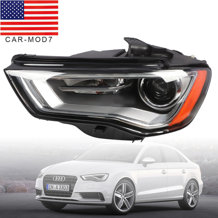 DURAFORCE 2015-2016 Audi A3 S3 HID Xenon Headlamp Driver Side Headlight Replacement
