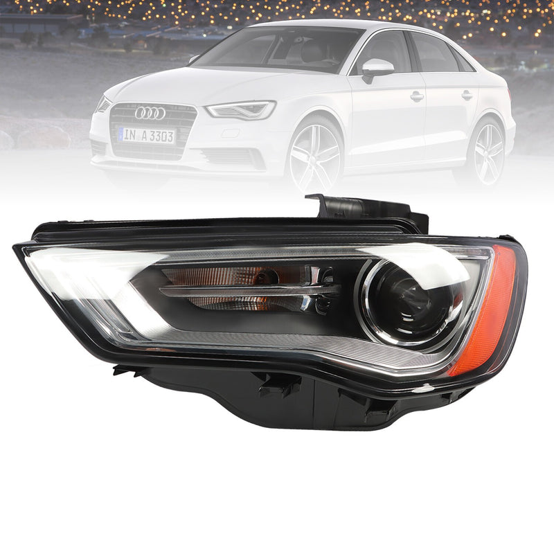 DURAFORCE 2015-2016 Audi A3 S3 HID Xenon Headlamp Driver Side Headlight Replacement