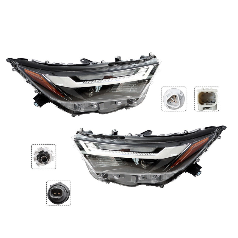 DURAFORCE LED Headlights 2022-2024 Toyota RAV4 Left & Right Side 2pc Replacement