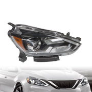 DURAFORCE LED Headlight Right Side Black for 2016-2019 Nissan Sentra SL SR