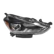DURAFORCE LED Headlight Right Side Black for 2016-2019 Nissan Sentra SL SR
