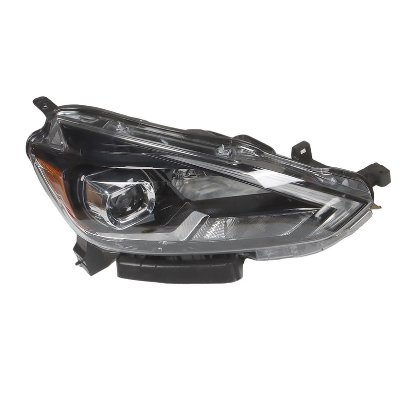 DURAFORCE LED Headlight Right Side Black for 2016-2019 Nissan Sentra SL SR