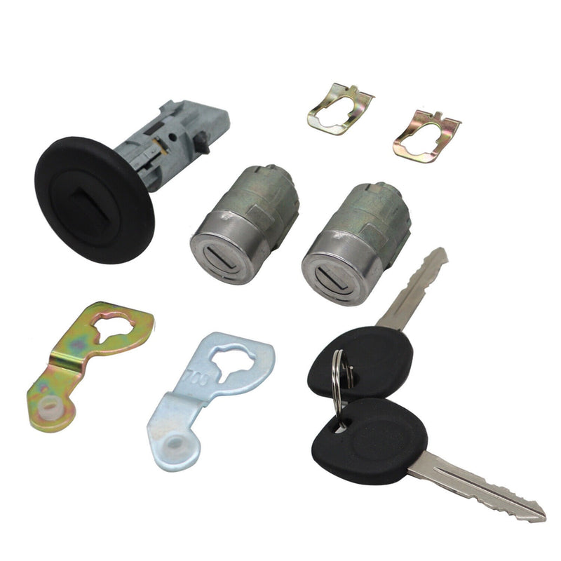 DURAFORCE Ignition Switch & Door Lock Cylinders w/ 2 Keys for Chevrolet GMC H2