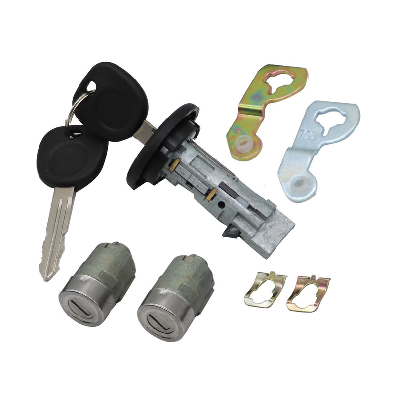DURAFORCE Ignition Switch & Door Lock Cylinders w/ 2 Keys for Chevrolet GMC H2